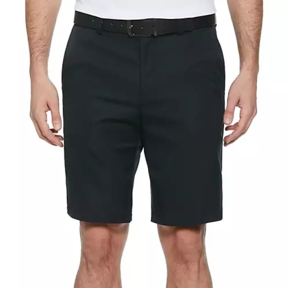 NWT Callaway Men's Black Opti Dri Stretch Golf Short Caviar 38